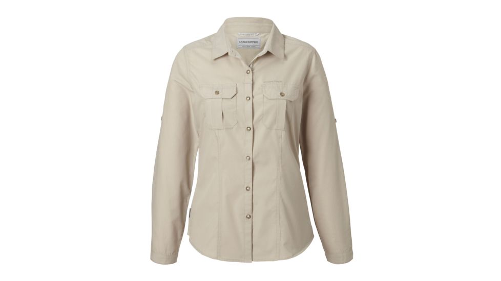 Craghoppers Adventure Shirt, Desert Sand, 10, CWS469-69414L