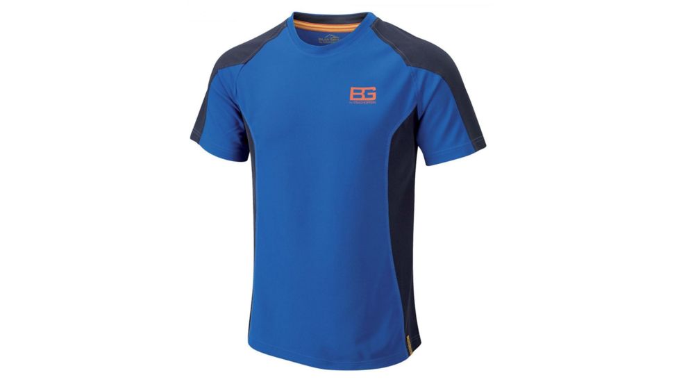 Craghoppers Bear Short-Sleeved Base Tee - Mens-Extreme Blue-Small