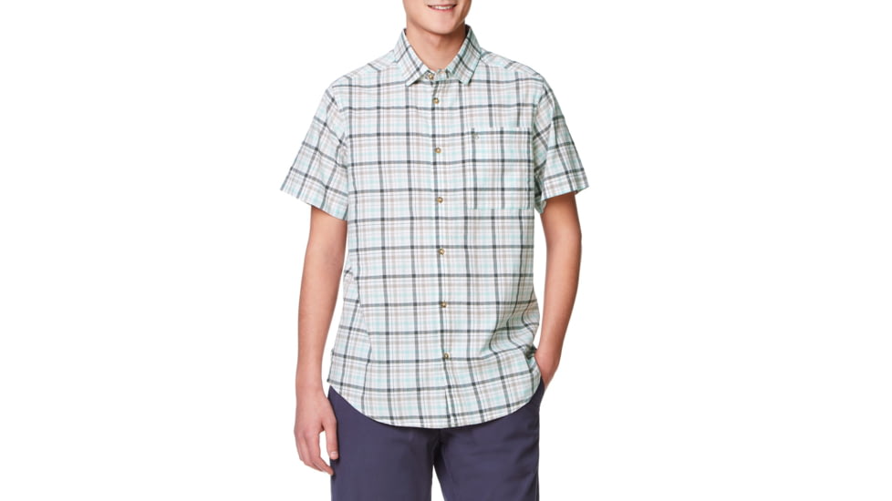 Craghoppers Holbrook Short Sleeve Check, Dark Grey, XXL, CMS588-8A690