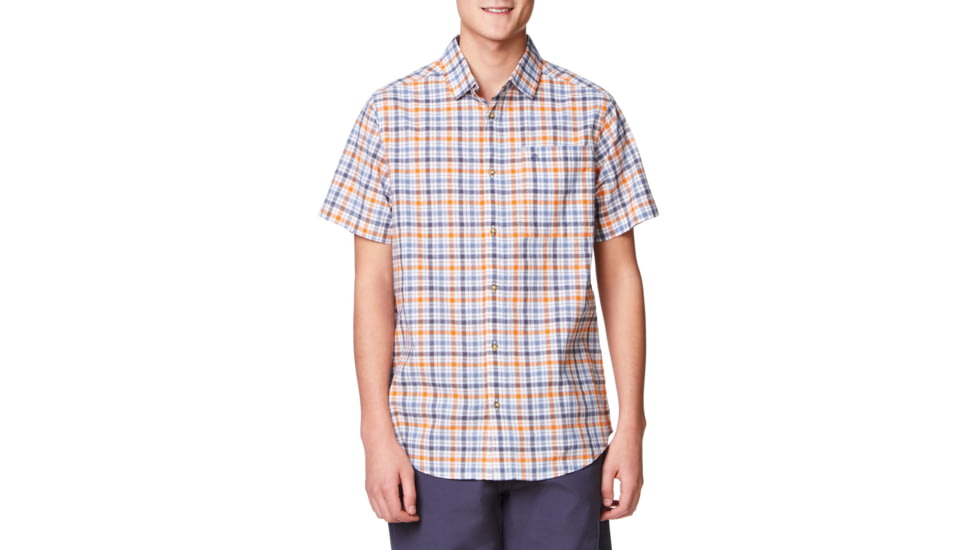 Craghoppers Holbrook Short Sleeve Check, Ombre Blue, XXL, CMS588-3UV90