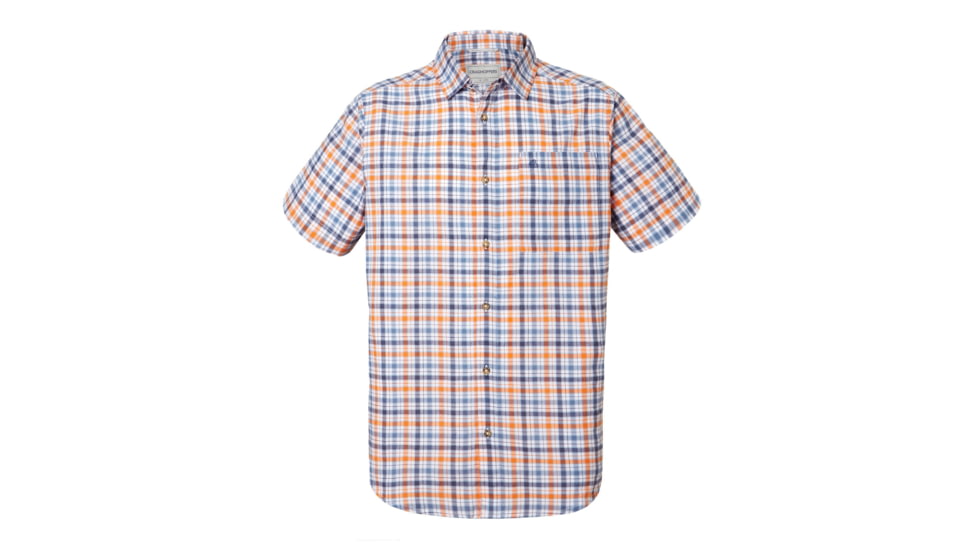 Craghoppers Holbrook Short Sleeve Check, Ombre Blue, XXL, CMS588-3UV90