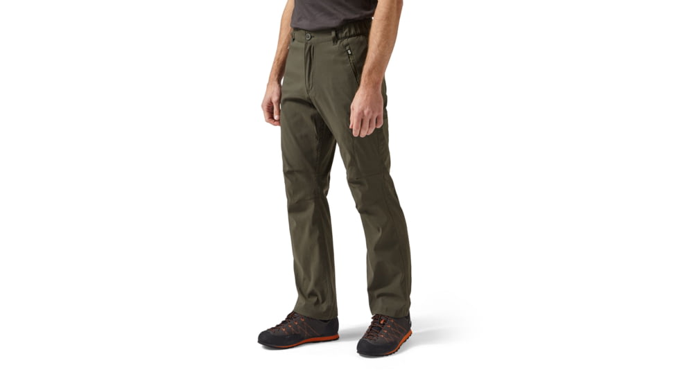 Craghoppers Kiwi Pro Act Trousers, Dk Khaki, 40 Waist, CMJ322S-2AT040
