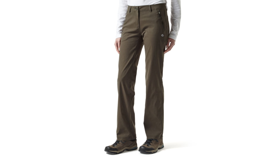 Craghoppers Kiwi Pro Str Trouser, Mid Khaki, 4, CWJ1072L 1KQ08L