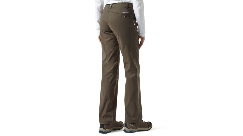 Craghoppers Kiwi Pro Str Trouser, Mid Khaki, 4, CWJ1072L 1KQ08L