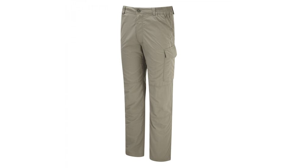 Craghoppers Nat Geo Nosilife Cargo Trousers - Mens-Pebble-Long Inseam-34 Waist