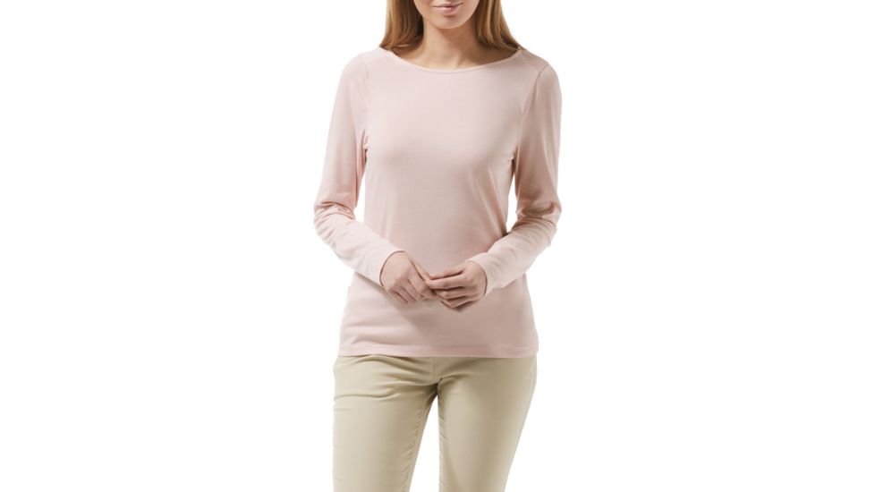 Craghoppers NL Erin Long Sleeve Top, Blossom Pink, 6, CWT1226-71P10L