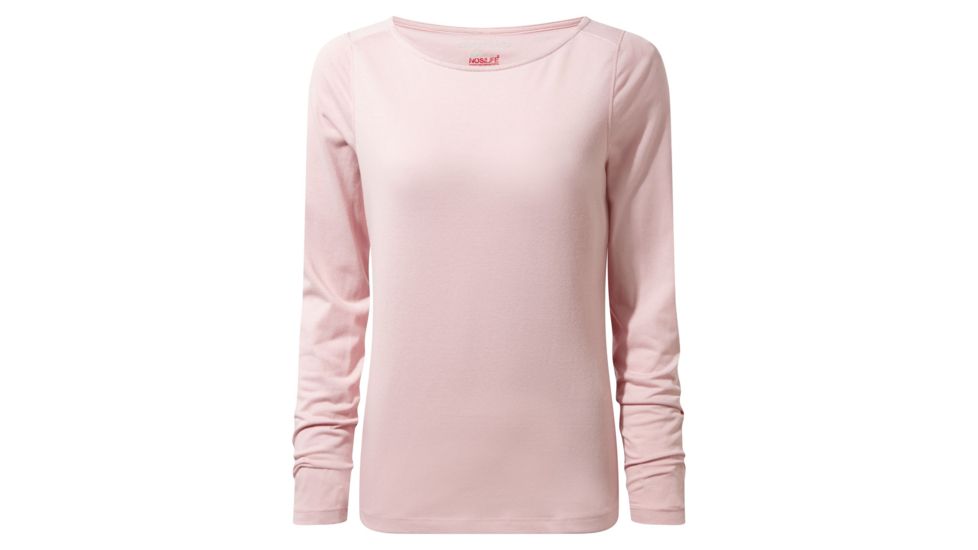 Craghoppers NL Erin Long Sleeve Top, Blossom Pink, 6, CWT1226-71P10L