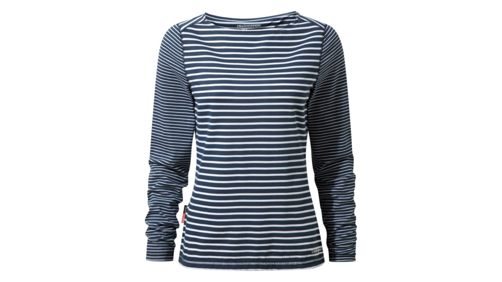 Craghoppers NL Erin Long Sleeve Top, NightBl Cmbo, 4, CWT1226-2HP08L