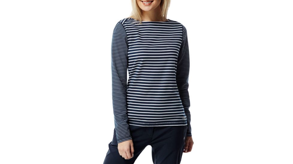 Craghoppers NL Erin Long Sleeve Top, NightBl Cmbo, 4, CWT1231-2HP08L