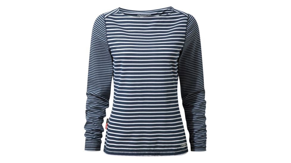 Craghoppers NL Erin Long Sleeve Top, NightBl Cmbo, 4, CWT1231-2HP08L