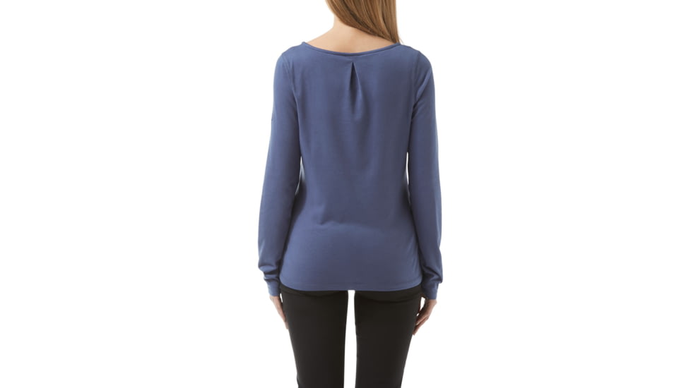 Craghoppers NL Erin Long Sleeve Top, Soft Denim, 10, CWT1226-39I14L