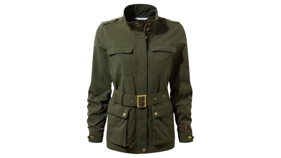 Craghoppers NL Safari Jacket, Parka Green, 4, CWN216-1ZI08L