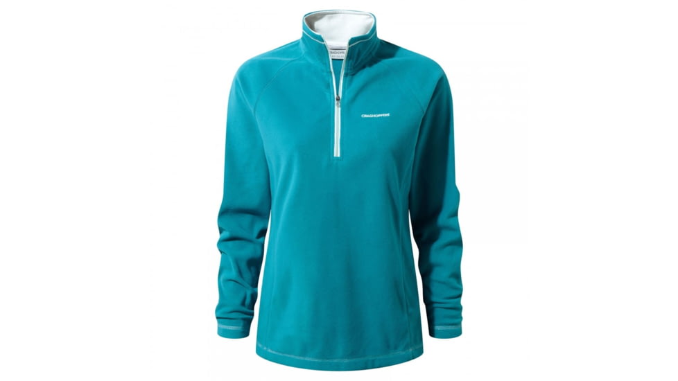 Craghoppers Seline Half Zip, Forest Teal, 4, CWA163-8F608L