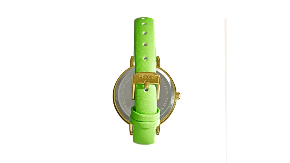 Crayo Dot Strap Watch, Green/Green, One Size, CRACR5903