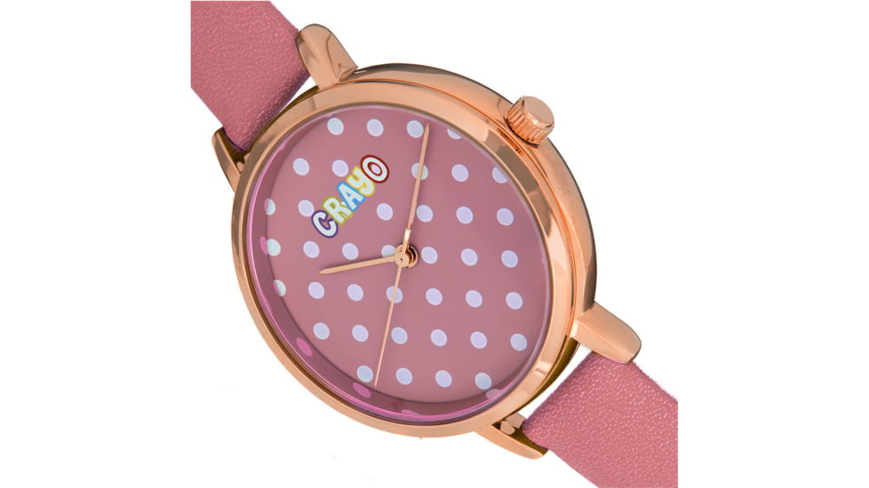 Crayo Dot Strap Watch, Pink/Pink, One Size, CRACR5906