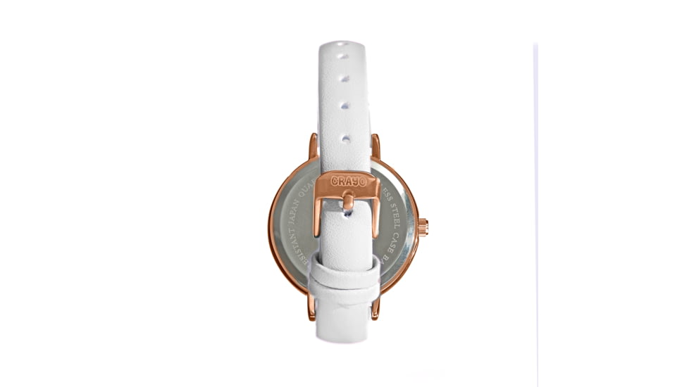 Crayo Dot Strap Watch, White/White, One Size, CRACR5905