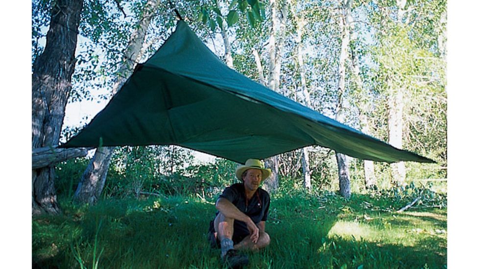 Crazy Creek Big Area Tarp Standard-Forest Green