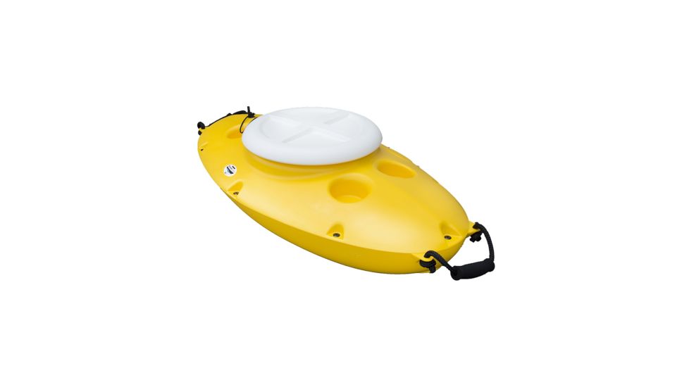 CreekKooler Floating Cooler, Yellow, 30 Quart 2160899