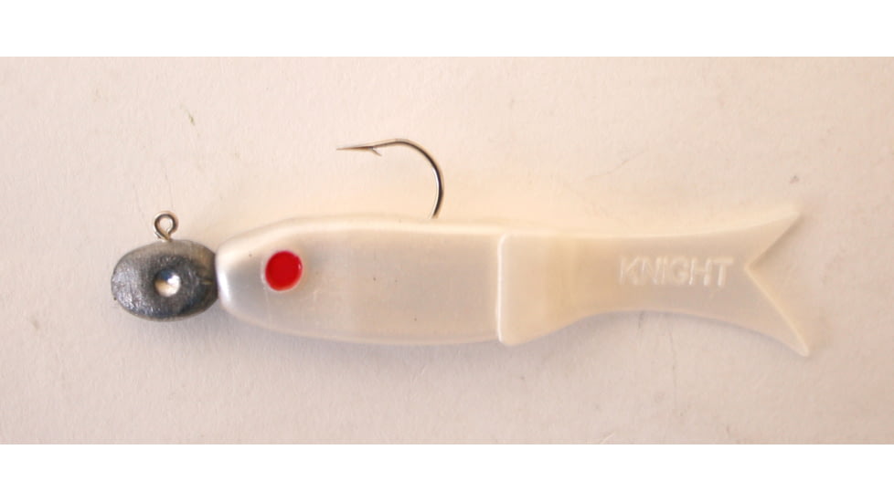 Creme Lures 0 Lit'l Fishie Minnow Minnow, 1, 0.5in, Pearl, 2590