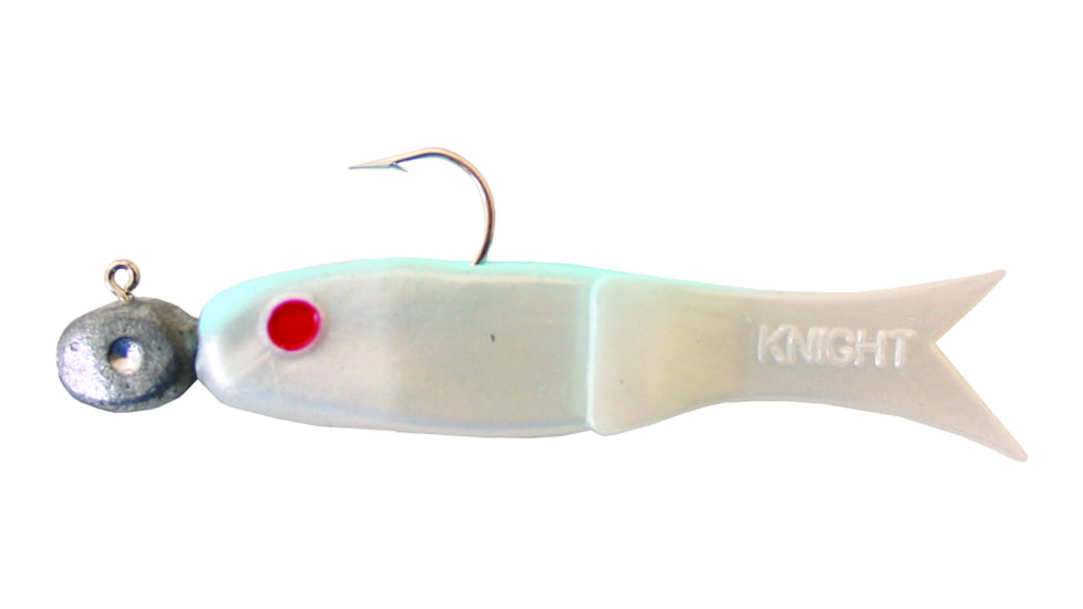 Creme Lures 0 Lit'l Fishie Minnow Minnow, 1, 0.5in, Pearl Blue, 2593