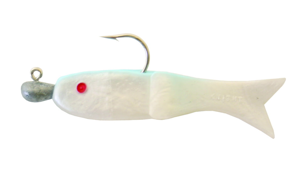 Creme Lures 0 Lit'l Fishie Minnow Minnow, 1, 0.5in, Pearl Blue, 3693