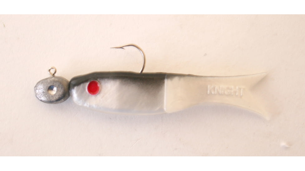 Creme Lures 0 Lit'l Fishie Minnow Minnow, 1, 0.5in, Pearl Gray, 2591