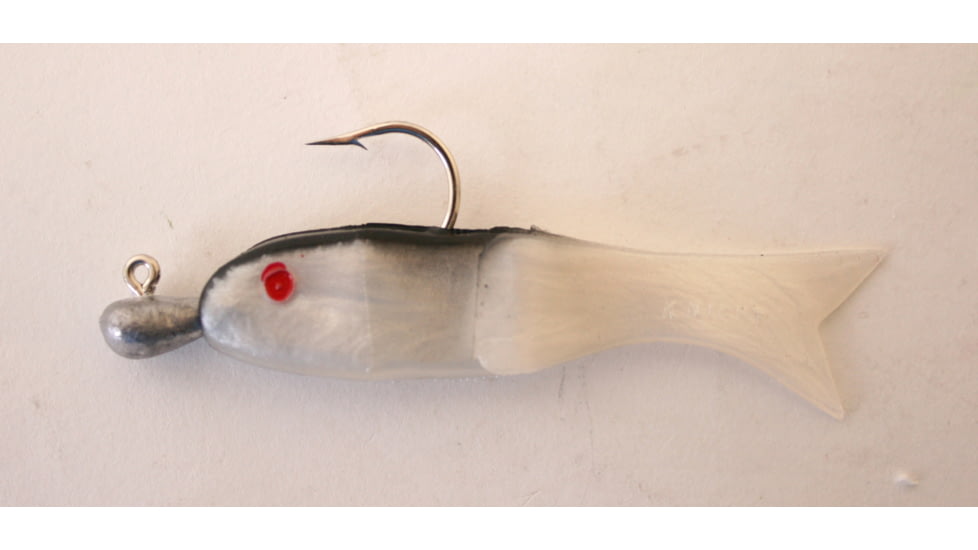 Creme Lures 0 Lit'l Fishie Minnow Minnow, 1, 0.5in, Pearl Gray, 3691