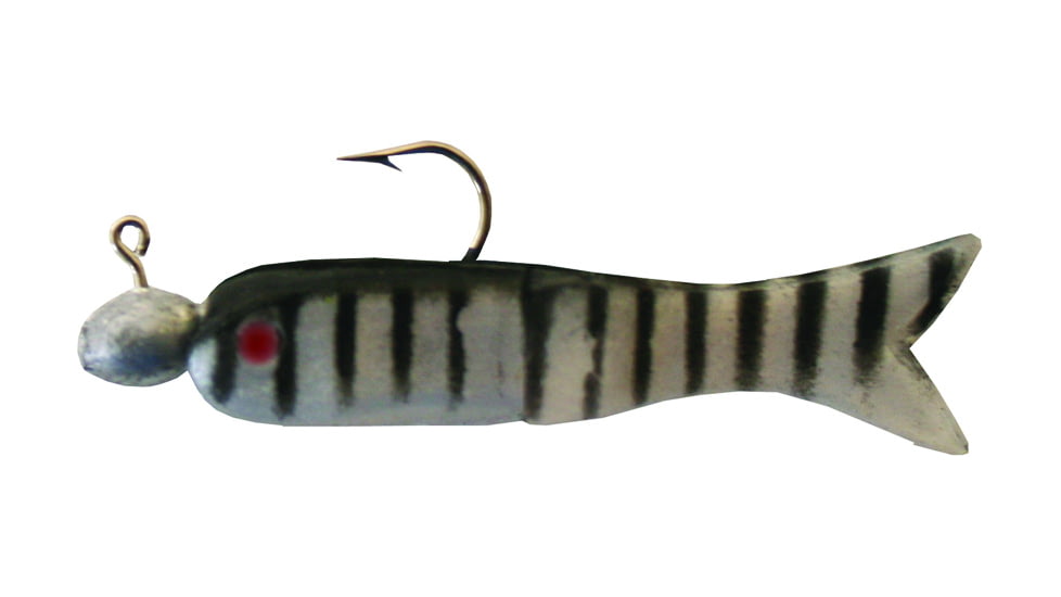 Creme Lures Lit'l Fishie Minnow Minnow, 1, 0.5in, Killer Shad, 1203