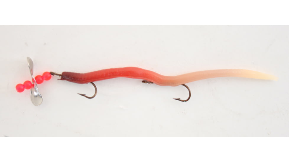 Creme Lures Midget Crawler Worm, 1, 0.5in, Natural, 0401-01-1