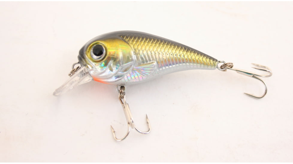 Creme Lures Pond Favorites Shallow Crankbait, Floating, Black Back, 2 1/8in, 1 per Pack, CP91