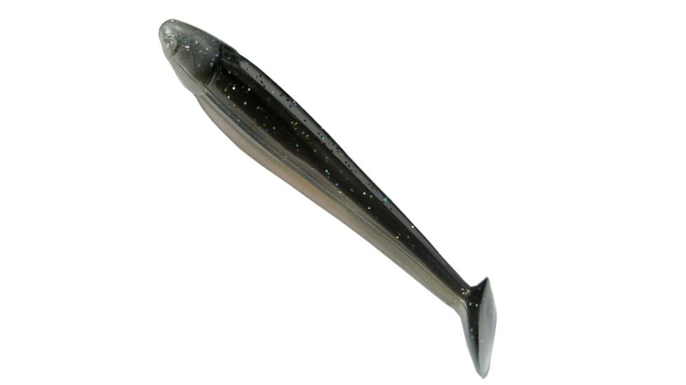 Creme Lures Reel Scremer Bait Shad, 1, 3.5in, Smokin Shad, 9391-05