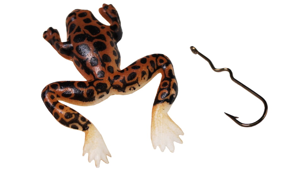 Creme Lures Rigged Weedless Livin' Frogs