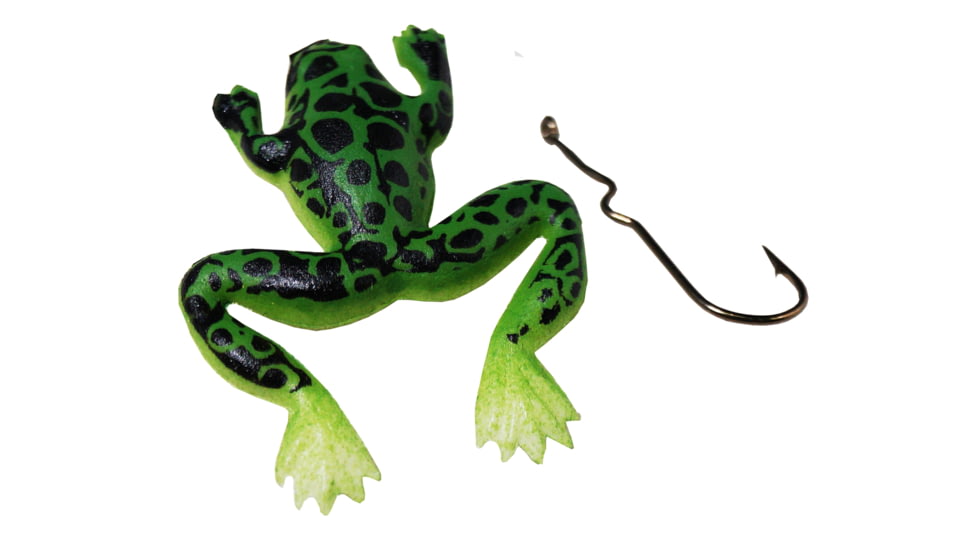 Creme Lures Rigged Weedless Livin' Frogs