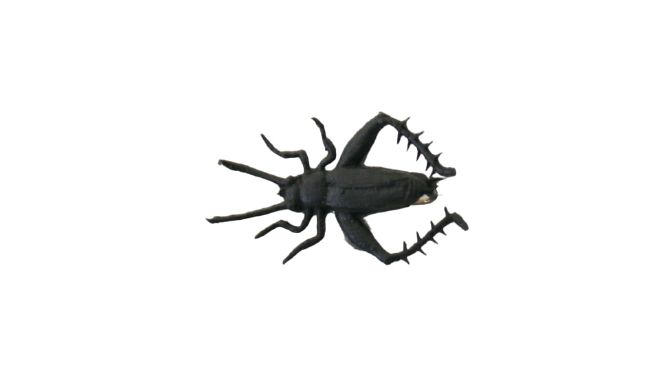 Creme Lures Small Black Cricket 2/Pack, 5148-22