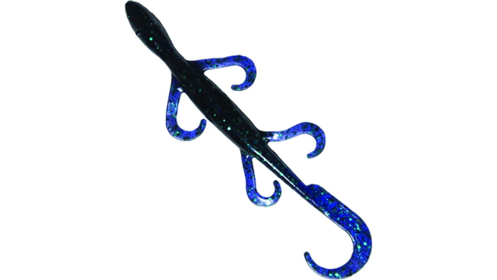 Creme Lures Stick Lizard Lizard, 7, 6in, Junebug, STC3030