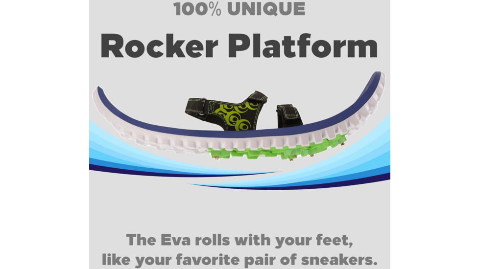 Crescent Moon Eva Foam Snowshoe, Blue Jean, 760617