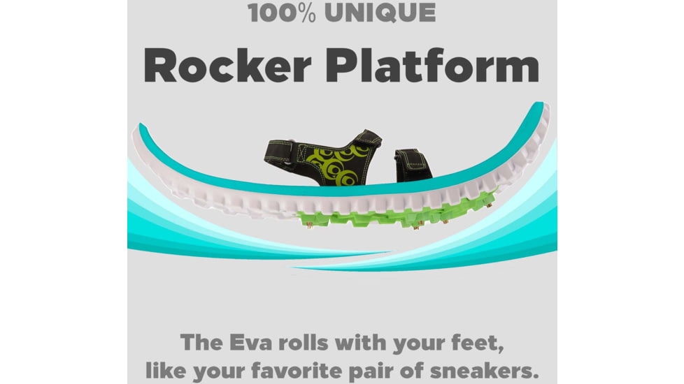 Crescent Moon Eva Foam Snowshoe, Seafoam, 760619