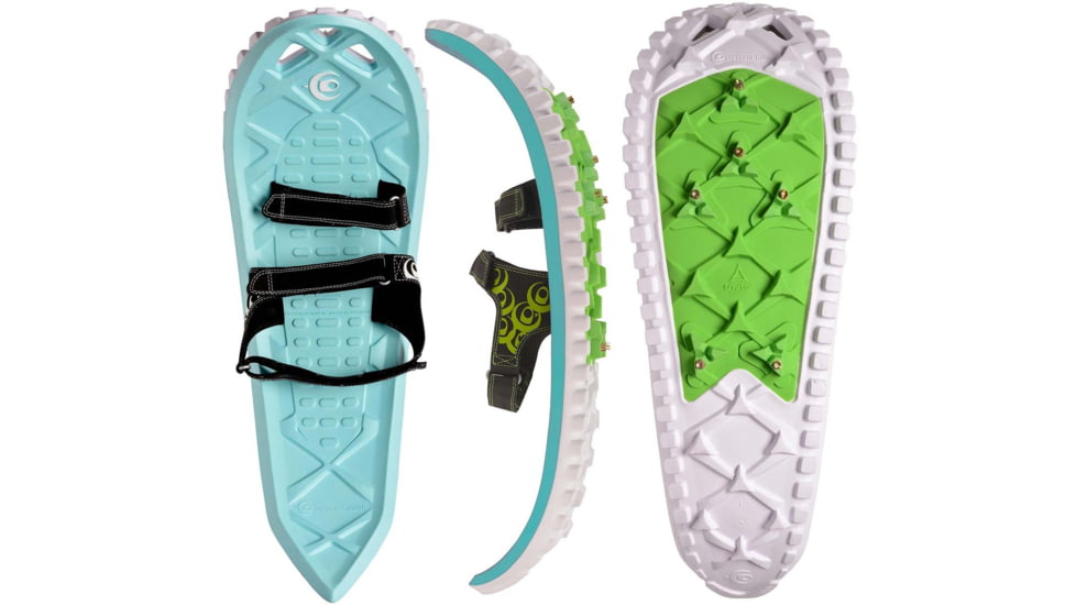 Crescent Moon Eva Foam Snowshoes, Seafoam, EVA-SEAFM