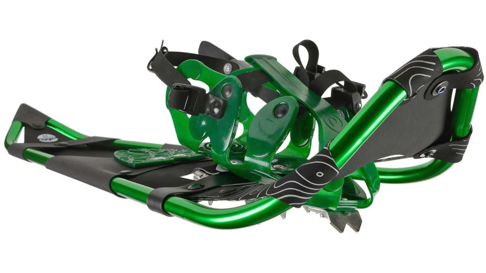 Crescent Moon Sawtooth 27 Snowshoes, Green, 760625