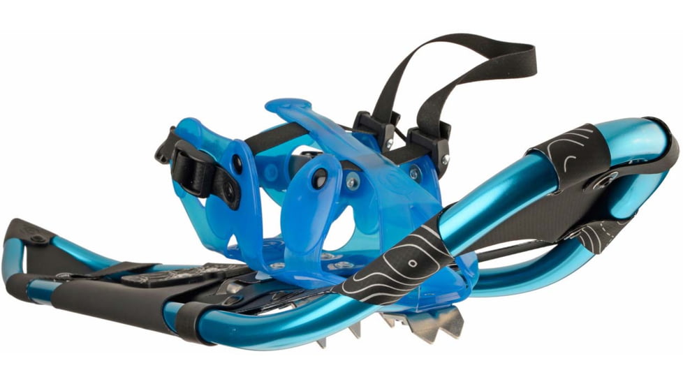 Crescent Moon Sawtooth 27 Snowshoes, Teal, 760626