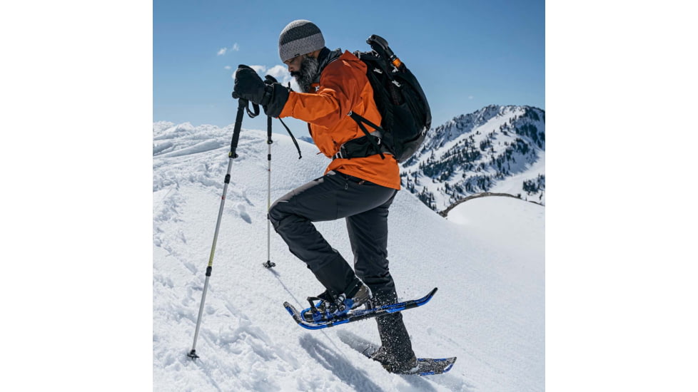 Crescent Moon Sawtooth 27 Snowshoes, Teal, 760626