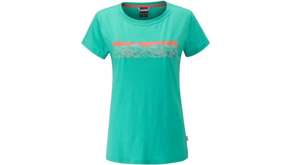 Crimp Tee - Women's-Peppermint-Large