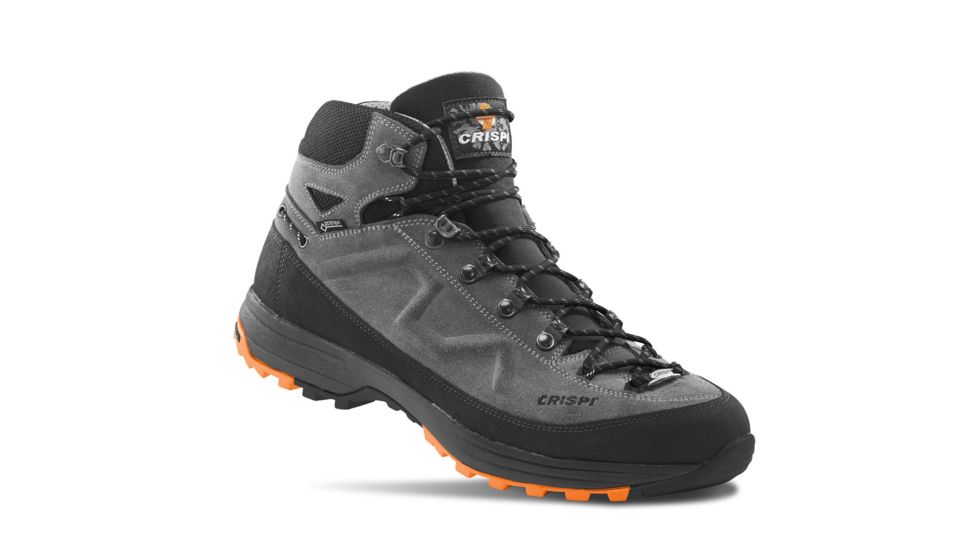 Crispi Crossover Light Pro GTX Backpacking Boots - Men's, Grey, Medium, 8, 2821-6999-MEDIUM-8