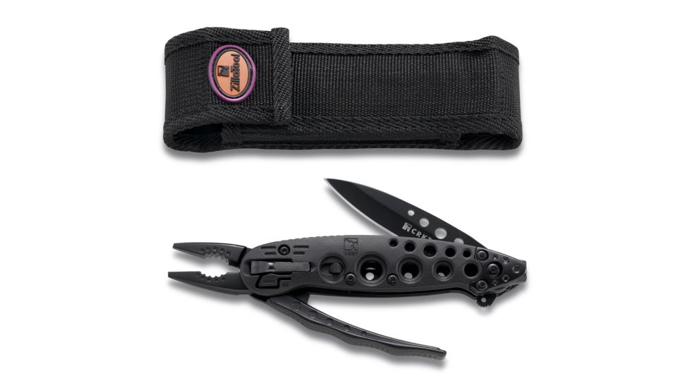CRKT Zilla-Tool Tactical Knife - Black Handle, Black Finish 9060K