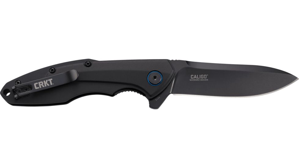 CRKT Caligo, Black, 4.471 in/113.56 mm, 6215