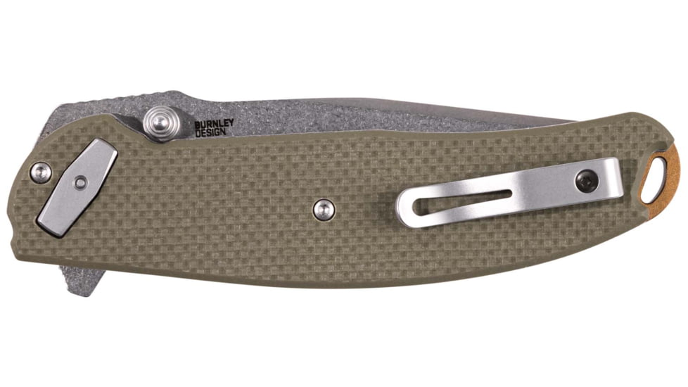 CRKT Butte Deadbolt Lock 3.36in Assisted Opening Folding Knife