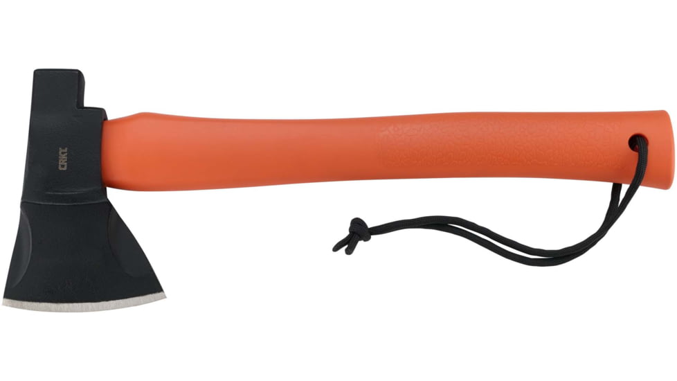 CRKT Chogan Hatchet Axe w/Lanyard Hole, 3.16in Blade, Orange, 2727