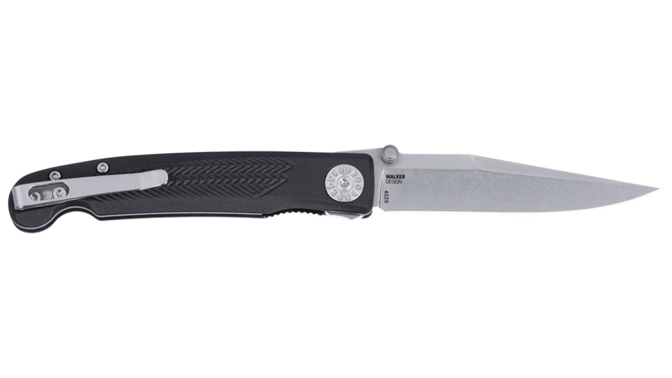 CRKT Fidus Folding Knife, 3.22in, 12C27, Drop Point Blade, Black G10 Handle, 4220