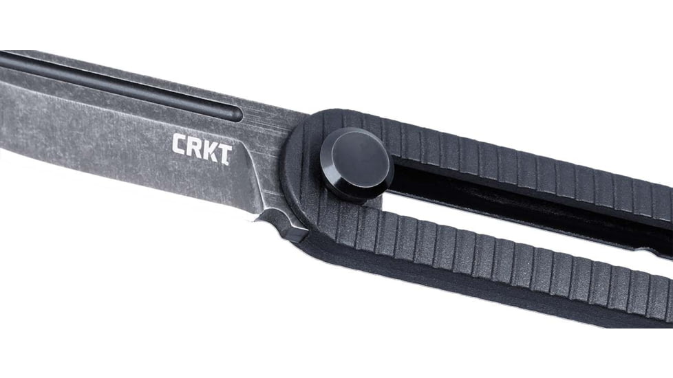 CRKT Katanax Folding Knife, 2.01in, D2, Tanto Blade, Black G10 Handle, 4800