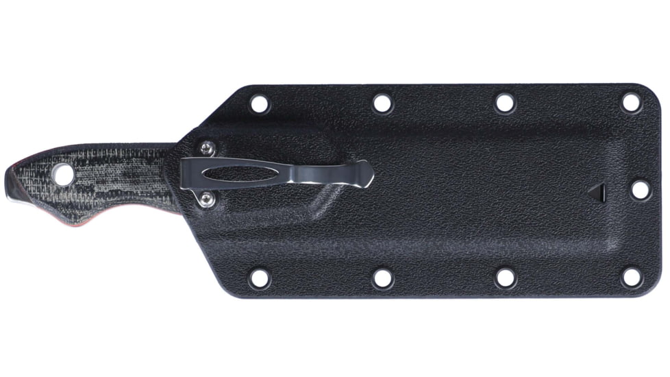 CRKT Razel Fixed Blade Knife, 2.97in, D2, Chisel Blade, Silver G10 Handle, 4037